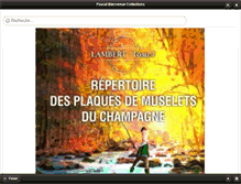 Tablet Screenshot of pascalbienvenuecollections.com